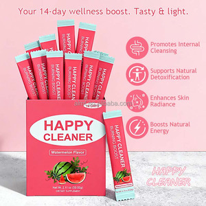 Suplemento Dietético con Sabor a Sandía de <span class=keywords><strong>14</strong></span> Días, Quema Grasa, Mejora la Salud Intestinal, Polvo Limpiador Feliz - Product Image 2