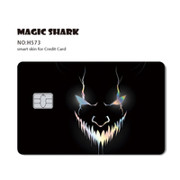 Quantité minimale de commande bas personnalisé plusieurs conceptions étanche amovible brillant hologramme petite puce carte de débit autocollants de peau