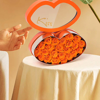 Boîtes cadeaux en carton recyclables en forme de lèvres avec pelliculage mat et gaufrage pour la Saint-Valentin et les mariages (vente en gros)