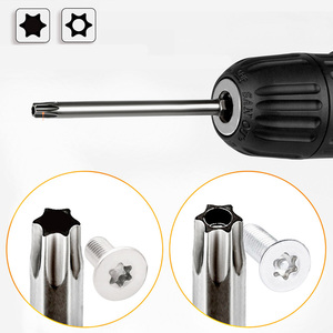 150-200mm 1/4 "Sechs kant bohrer Treiber Manipulation sicherer Sicherheits bohrer Magnet bohrers atz Torx-Schrauben dreher kopf Hohe Qualität - Product Image 2