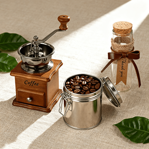 Moulin à <span class=keywords><strong>café</strong></span> rétro classique en bois massif moulin à <span class=keywords><strong>café</strong></span> à main noyau en céramique moulin à grains réglable avec lunettes - Product Image 3