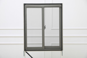 Cửa Sổ Từ Màn Hình Có Thể Điều Chỉnh Tự Làm Cửa Sổ Lưới Sợi Thủy Tinh Lưới Tốt Bảo Vệ Màn Hình Cửa Sổ Màu Trắng Khung Với Màu Grey Lưới - Product Image 2