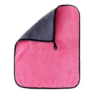 Toalla de microfibra para lavado de autos 40x30cm 500g, absorbente, de coral fleece, para limpieza de vehículos - Product Image 5