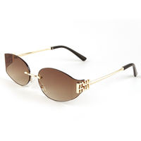 Gafas de sol para mujer, estilo avanzado, para rostros grandes, gafas de sol para hombre con protección UV, nuevas gafas de conducción, estilo celebridad online