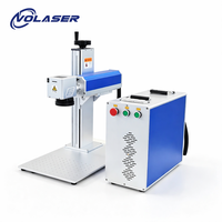 Máquina de Marcado Láser UV 3D de 5W 10W 20W, Máquina de Grabado Láser UV de Alta Precisión con Enfriamiento por Agua, Compatible con Lightburn