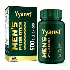 Capsules de compléments alimentaires de probiotiques et de fibres alimentaires de haute qualité, marque privée, pour homme, pour un regain d'énergie et un renforcement du système immunitaire. - Product Image 1