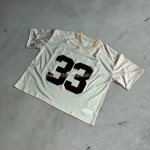 Camisetas de béisbol personalizadas de malla verde extragrandes con estampado 3D en relieve, manga corta, ligeras, de secado rápido, tipo jersey. - Product Image 2