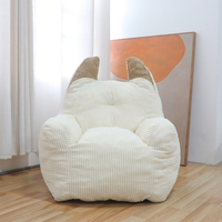 Los niños personalizados de fábrica pueden traer sofá perezoso de dibujos animados sofá individual silla 63*63*62cm descanso de lectura comodidad sofá para niños silla
