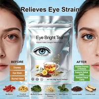 Sachets de tisane brillants pour les yeux de marque privée en vente chaude pour adulte Thé de bien-être pour les soins oculaires