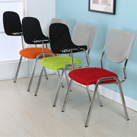 Chaise de formation scolaire moderne en métal pour la maison, le bureau et les réunions