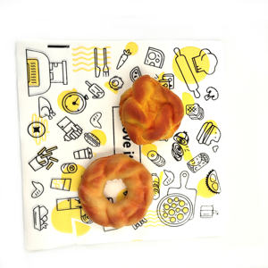 Papel para Sándwiches Resistente a la Grasa, Impreso Personalizado, de Grado Alimenticio, para Pan y Pizza - Product Image 2