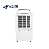 WETWELLS Nouveau déshumidificateur électrique domestique blanc 220V, capacité 70L/jour, protège les vêtements et les articles en cuir de l'humidité et de la moisissure