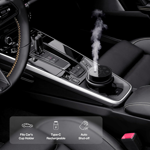 Produits les plus vendus sur le marché : Diffuseur d'arômes portable en aluminium sans eau pour voiture 2026 avec niveaux de brume réglables - Product Image 6