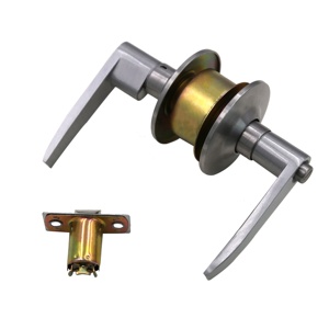 Modern Security Stainless Steel Interior Luxury <strong>Door</strong> Lever Large <strong>Door</strong> Handles Entrance With Lock Set and Keys - Product Image 4
