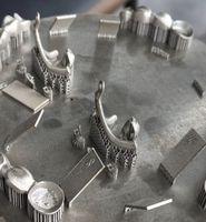 Nouvelle imprimante 3D dentaire industrielle de bureau en métal avec support PLA, petite taille, machine d'impression 3D SLM, nivellement automatique USB