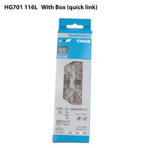 <span class=keywords><strong>Cadena</strong></span> <span class=keywords><strong>Shimano</strong></span> <span class=keywords><strong>CN</strong></span>-<span class=keywords><strong>HG701</strong></span> de <span class=keywords><strong>11</strong></span> Velocidades, 116L 120L 126L Eslabones para Bicicleta de Carretera y MTB, Compatible con ULTEGRA R8000 R8020, Piezas Originales - Product Image 5