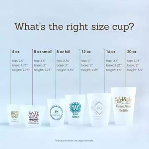 Vasos Personalizados Esmerilados para Fiestas, Hogar, Playa, Barbacoa - Product Image 5