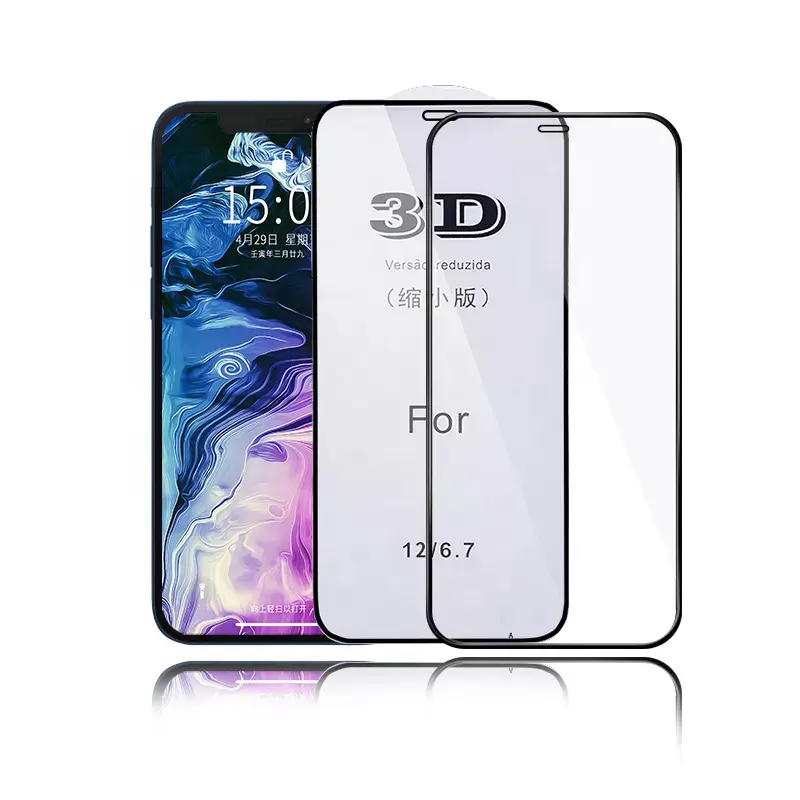 2.5d 9h Tempered Glass Screen Glass Mobile Tempered Glass 3d Screen Protector For Iphone 11 12 13 Pro Max X Xs 8p