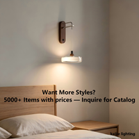 Lampe murale minimaliste moderne, lumière LED murale pour chambre à coucher, chevet, couloir, escalier, décoration intérieure