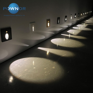 Lumière d'escalier à détecteur de mouvement LED, luminaires encastrés pour escalier, <span class=keywords><strong>spot</strong></span> <span class=keywords><strong>mural</strong></span>, lumière de nuit pour couloir, armoire, escaliers extérieurs - Product Image 1