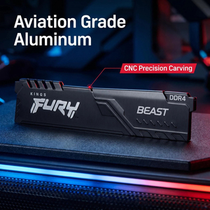 Chaleco Refrigerante para Memoria RAM <span class=keywords><strong>Hacker</strong></span> Kingston, Apto para Computadoras de Escritorio - Product Image 3