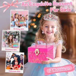 Kit <span class=keywords><strong>de</strong></span> <span class=keywords><strong>maquillage</strong></span> EPT Princess, ensemble complet <span class=keywords><strong>en</strong></span> plastique, fabrication <span class=keywords><strong>de</strong></span> bracelets <span class=keywords><strong>en</strong></span> perles DIY, jeu <span class=keywords><strong>de</strong></span> cosmétiques, jouet pour filles, enfants - Product Image 2