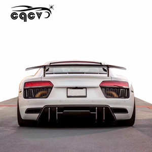 Kit corpo in fibra di carbonio stile V di alta qualità per <span class=keywords><strong>Audi</strong></span> <span class=keywords><strong>R8</strong></span> diffusore posteriore spoiler anteriore in fibra di carbonio e spoiler posteriore per <span class=keywords><strong>audi</strong></span> <span class=keywords><strong>r8</strong></span> - Product Image 5