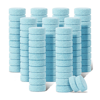 Agent nettoyant effervescent jetable pour vitres de voiture du fabricant, 15-30% d'ingrédients, sous forme de comprimés