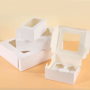 Caja para Empacar 1/<span class=keywords><strong>2</strong></span>/4/6/12 Cupcakes, Muffins, Tartas de Huevo, Papel para Hornear Alimentos, Estilo <span class=keywords><strong>Canton</strong></span>és - Product Image 2