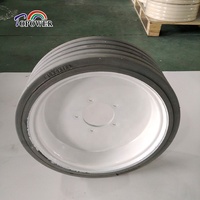 Neumático Sólido 16x5x12 para Skyjack SJIII 3220 3226 4626 4632, Número de Pieza 198608, Rueda de Tracción Sin Marcas