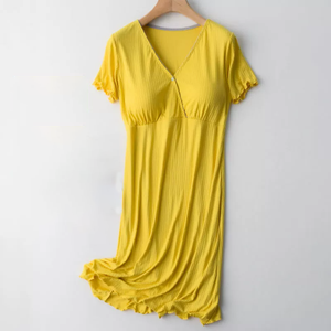 Vêtements de maternité pour femmes enceintes, grande taille, été 2025, trench-coat d'<span class=keywords><strong>allaitement</strong></span>, vêtements d'<span class=keywords><strong>allaitement</strong></span> extensibles, motif léopard, longueur genoux, col, tailles S-3XL - Product Image 3