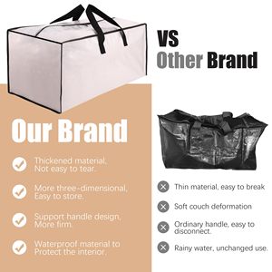 Sac de stockage de foin pour chevaux, moutons, bovins, ânes, chèvres, bétail, sac de nourriture pour chevaux de nuit, sac de stockage de foin pour chevaux - Product Image 5