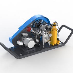 320L/min 300 Bar satılık 4500psi yüksek basınçlı solunum elektrikli tüplü kompresör - Product Image 3
