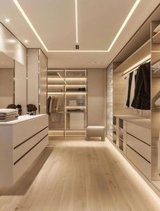 ห้องเก็บเสื้อคลุมสำหรับห้องนอนวัสดุใหม่ป้องกันสิ่งแวดล้อมสไตล์โมเดิร์น - Product Image 6