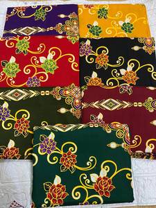 กระโปรงชายหาดผ้าบาติกจีน 100% โพลีเอสเตอร์ สำหรับฤดูร้อน ดีไซน์สั่งทำได้ ราคาโรงงาน ขายส่ง รับผลิตแบบ OEM/ODM - Product Image 3