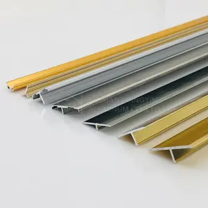 Tùy Chỉnh Cạnh Gốm Bảo Vệ Nhôm Tile Trim Hồ Sơ