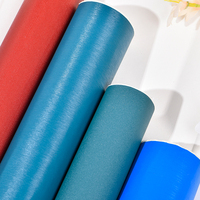 Papel Recubierto de PVC Ecológico e Impermeable para Encuadernación de Libros, Papel para Cubiertas de Documentos, para Cajas de Regalo de Lujo, Cuadernos y Cubiertas de Certificados