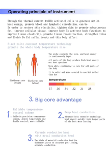 Dispositivo de Belleza para Salón de Belleza a Precio de Fábrica, Lo Más Nuevo en 448k RES CAT, Máquina de Belleza para Adelgazar el Cuerpo, Alivio del Dolor y Lifting Facial - Product Image 2