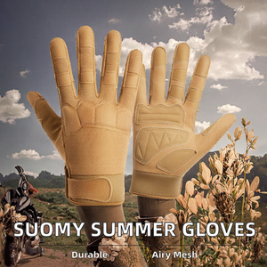 Gants de moto SUOMY à doigts complets en mesh pour l'été, compatibles écran tactile, respirants, pour motocross, Luvas Moto, pour usage décontracté en extérieur et moto tout-terrain - Product Image 2