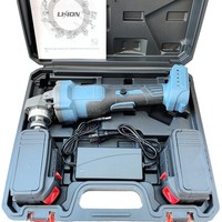 Meuleuse d'angle sans fil haute puissance 18 V 125 mm à batterie lithium, moteur sans balais, polisseuse, machine de découpe de qualité industrielle avec interrupteur à glissière