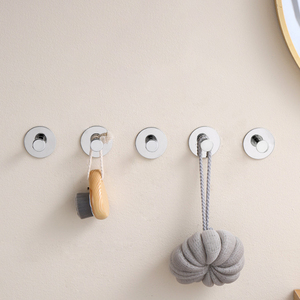 Self-Adhesive Stainless Steel <b>Hook</b> for Bathroom Wall Door Coat Racks-Punch-Free Home Storage <b>Hooks</b> for Clothes <b>Towel</b> Hangers - Product Image 6