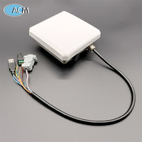 Lector de estacionamiento 5dbi antena lineal control de acceso RS232/485 Wiegand interfaz USB UHF lector RFID