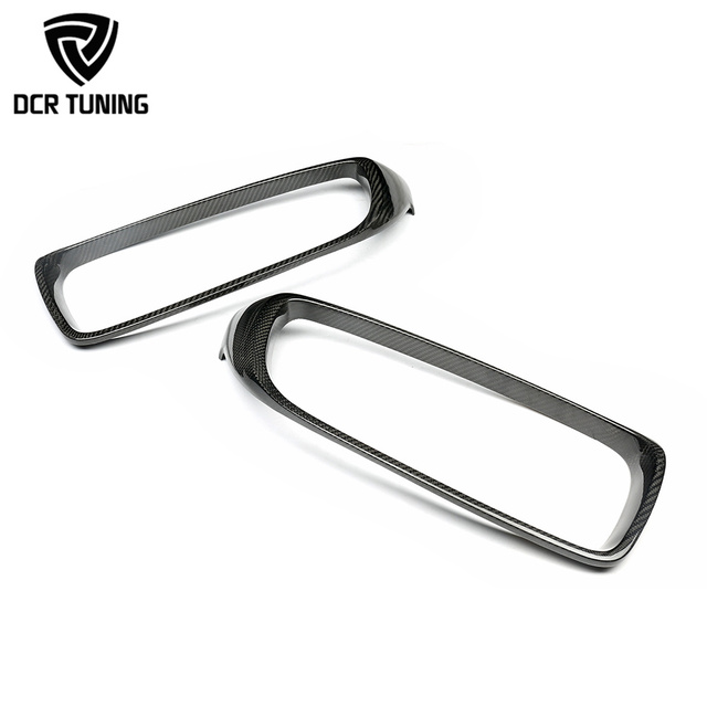F32 Carbon Fiber Front Grille Overlay for BMW 4 Series F32 F33 F36 & F82 F83 M4 & F80 M3 2014+ 2pcs Carbon Kidney Trims