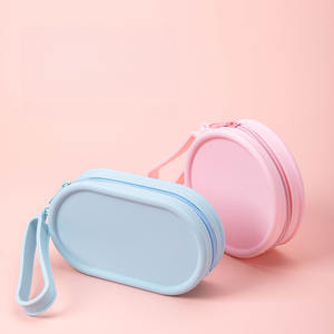 Sac de rangement en silicone portable et étanche multifonctionnel avec fermeture éclair Sacs en silicone Sac de pétrissage en silicone Vente en gros sur mesure - Product Image 2