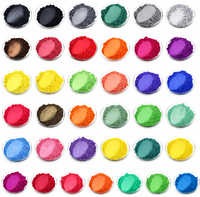 Pigmen Mutiara KingChroma, Bubuk Mika Mutiara Kelas Kosmetik, Cat Mobil, Eyeshadow, Seni Kuku, Tinta Kulit, Pelapis OEM