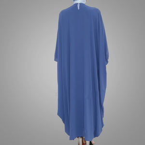 Maxivestido de talla grande de manga larga, ropa islámica con cuentas, caftán <span class=keywords><strong>marroquí</strong></span>, Oriente Medio, árabe, <span class=keywords><strong>2021</strong></span> - Product Image 5