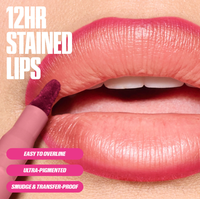 Stylo anti-taches Vegan Smooth Lip Liner Marqueur imperméable pour les lèvres Facile à colorer Longue durée Contour des lèvres