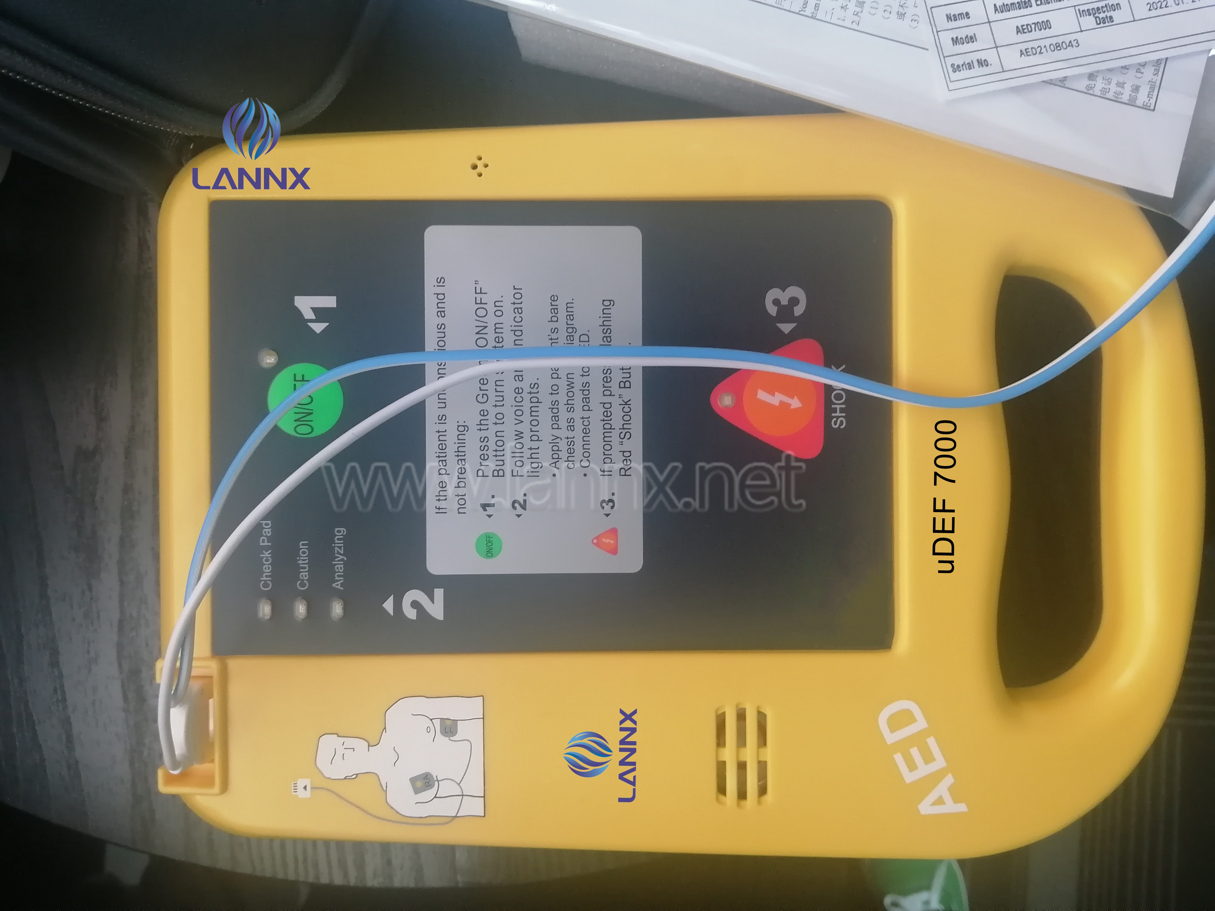 MÁY HUẤN LUYỆN KHỬ RUNG TIM - AED TRAINING