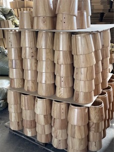 Tambor de instrumentos de percusión para niños, material de roble de 6 + 7 pulgadas, buena calidad, <span class=keywords><strong>bongo</strong></span> - Product Image 6