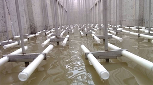 Tuyau d'aération <span class=keywords><strong>microporeux</strong></span> à membrane QK-WBG EPDM avec roulement et boîte de vitesses pour pisciculture étangs lacs rivières usines de traitement de l'eau - Product Image 4